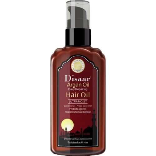 120ml Magical Keratin Hair Oil & Argan Oil Deep Repair Damage Restore Soft Hair Multi-functional Hair Care Products for Woman