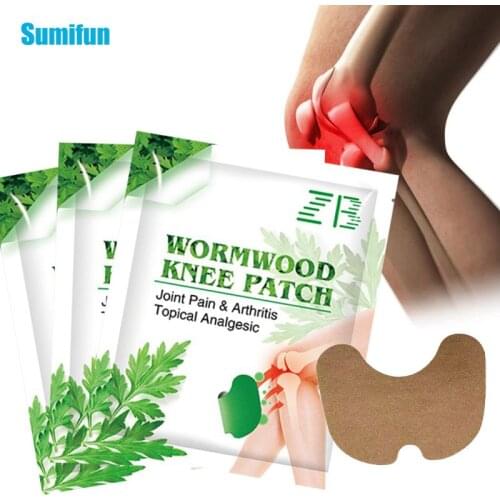 24pcs/2Bags Wormwood Moxibustion Extract Joint Ache Pain Relieving Paster Knee Pain Medical Patches Rheumatoid Arthritis Sticker