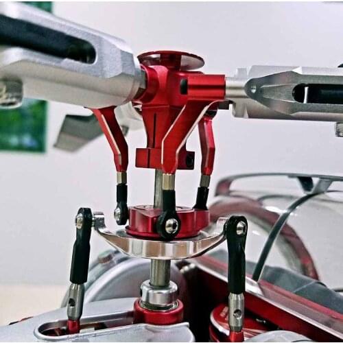 3 /4 Blades Metal Main Rotor Head for Schweizer 300C Align Trex 470 / ALZRC Devil 380 / SAB 380 Helicopter
