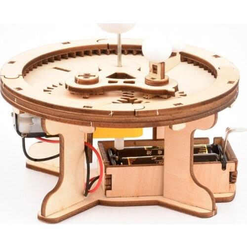Planet Gear 3d Jigsaw Puzzle Wooden Toys Puzzle Diy Diy Handmade Wooden Jigsaw Puzzle