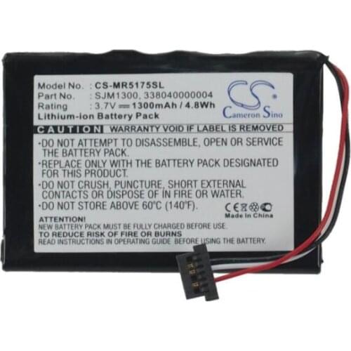 Cameron Sino 1300mAh battery for MAGELLAN RoadMate 5175-LM 5175TLM 338040000004 SJM1300 GPS, Navigator Battery