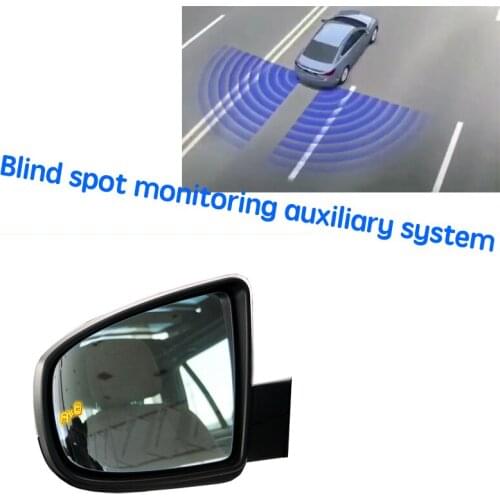 Car BSD BSM BSA Blind Area Spot Warning Drive Mirror Rear Radar Detection System For BMW X5 E70 2006~2013
