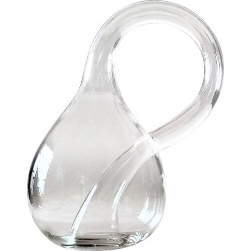 Four-dimensional space will always be filled with water-free Klein bottle model creative transparent glass home magic decoration