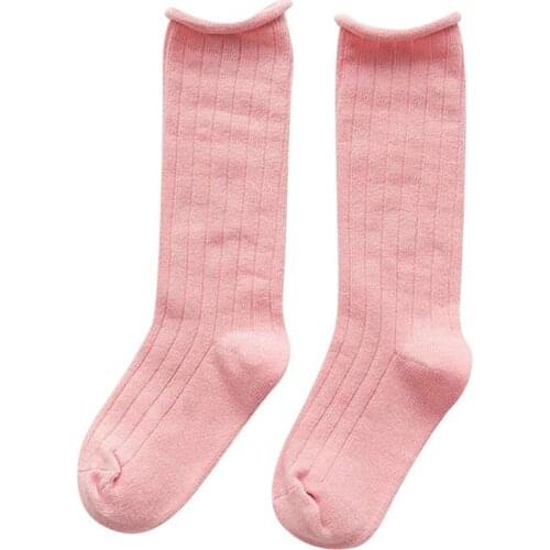 Baby Sock Baby Girl Kids High Long Socks Cute Solid Color Soft Socks Over Knee Leg Warmers