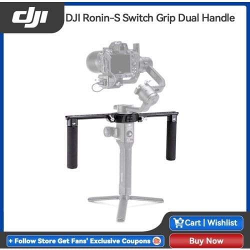 DJI Ronin-S Switch Grip Dual Handle Quick-release, adjustable handle positions, perfect for shooting at low angles Original
