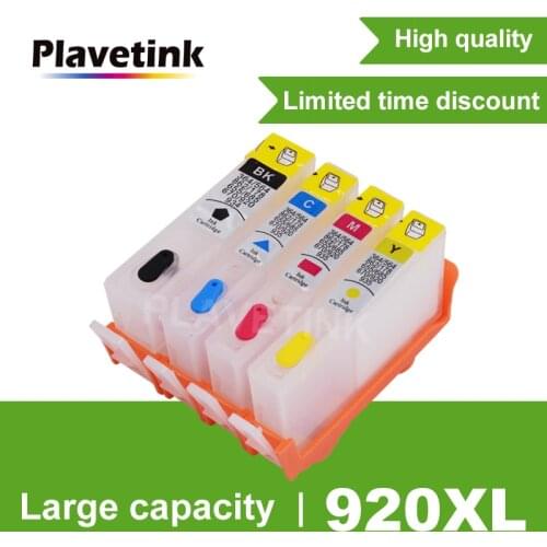 Plavetink 920XL Cartridge For HP 920 XL cartridges Work for HP Officejet 6000 6500 6500 Wireless 6500A 7000 7500 7500A Printer