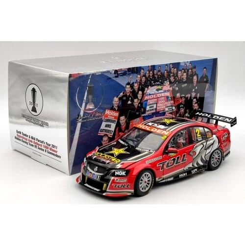 Classic 1/18 For HRT 2011 Bathurst winner Holden VE Commodore Nick Percat & Garth #2 Diecast Models Limited Collection Toys Car