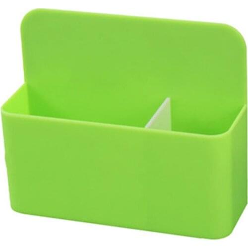 Fridge Magnet Plastic Storage Organizer Box Magnetic Whiteboard Markers Pencil Pen Chalk Bins Organizer Box Kitchen Home Office