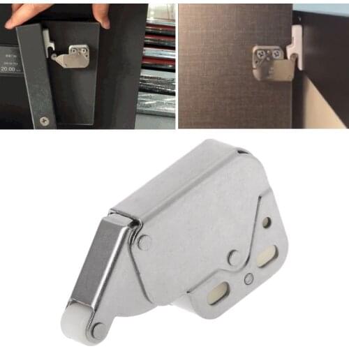 Mini Push Catch Latch Cabinets Anti-Theft Safety Cupboard Doors With Cross Keys #612