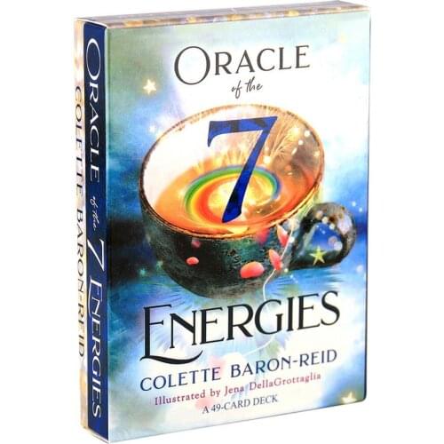 Tarot Cards Wisdom Of The Energy Of Seven Tarot Table Game English Divination Tarot ​Family Party Playing Cards