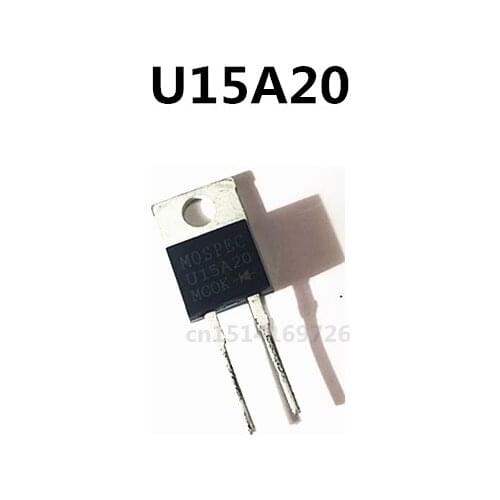 Original new 5pcs/ U15A20 15A/200V TO220-2