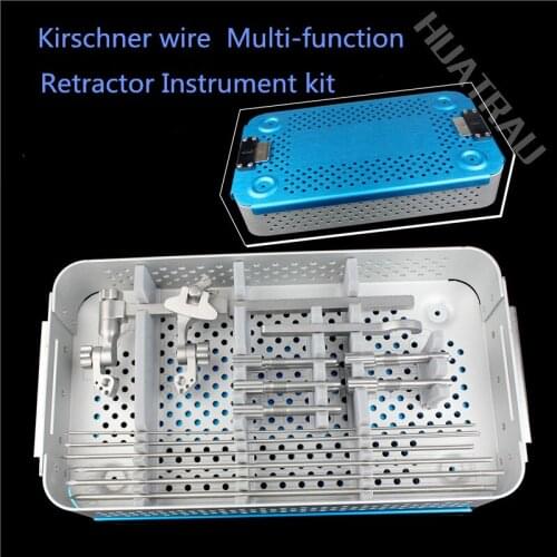 Orthopedic instrument medical multifunctional Kirschner wire pin needle Knee Ankle joint retractor right left opener forceps AO