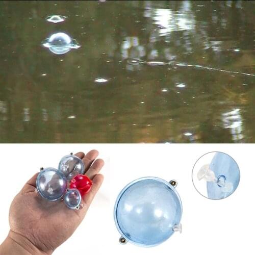 5 Pcs/Set Fishing Float ABS Plastic Balls Water Ball Bubble Floats Tackle Sea Fishing Outdoor Accessories Blue Red 25/32/40/47mm