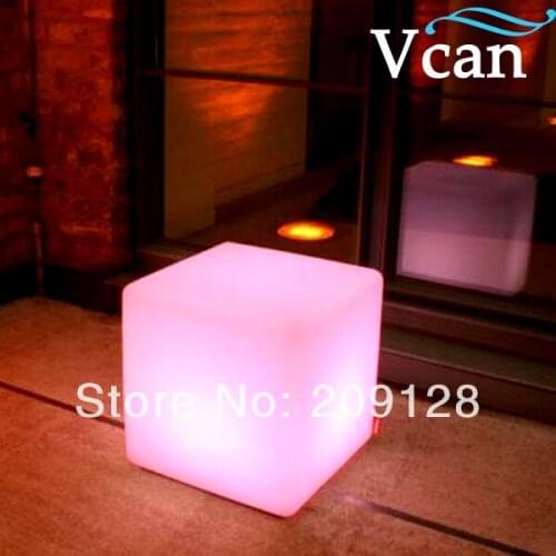 Rgb remote control led cube light 20cm 30cm 40cm VC-A400