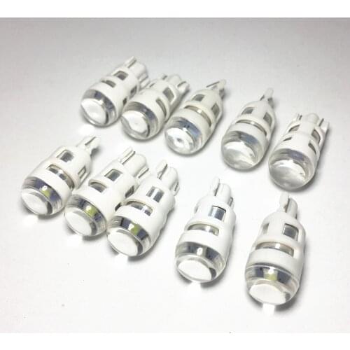 10PCS T10 LED W5W LED Bulb Canbus Car styling194 168 DRL Reading Lamp Car Auto Sidemarker Parking Width Interior Dome Light 12V