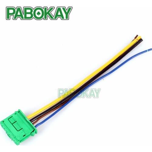 High Quality NEW Blower Motor Heater Fan Resistor Connector/Wire For Nissan Tiida Livina Citroen Peugeot Renault 6441.L2 6441L2