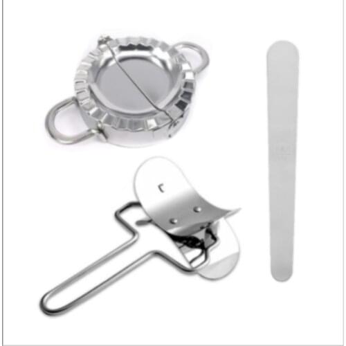 3Pcs/Set Stainless Steel Dumpling Maker Mold Dough Press Pie Ravioli Mould Tools Kitchen,Dining & Bar TB Sale