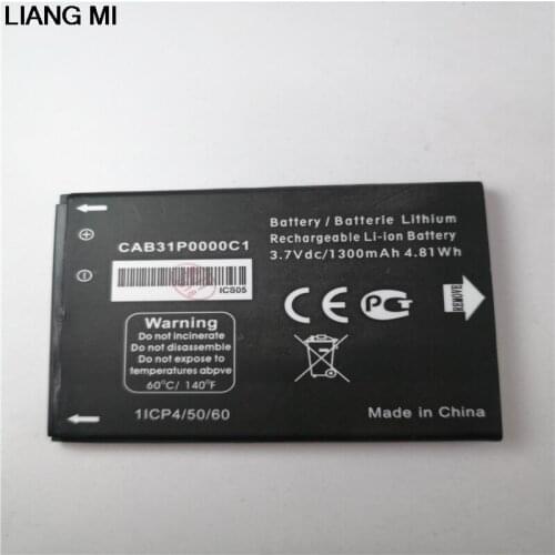 1300mAh Phone battery for Alcatel One Touch M' 5020 5020D OT-5020 CAB31P0000C1 CAB31P0000C2 Tli014A1 Battery