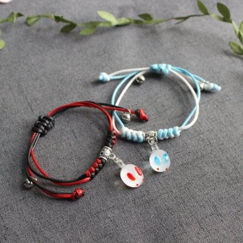 Anime Mo Dao Zu Shi Cosplay The Untamed Tian Guan Ci Fu Cosplay Wei Wuxian Lan Wangji Bracelet Bangle Gifts For Girls CS329
