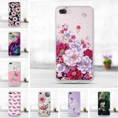 For Asus Zenfone 4 Max ZC554KL Case 3D Flower Soft Silicone TPU Back Cover Ultra Thin Fundas Painting Phone Cases