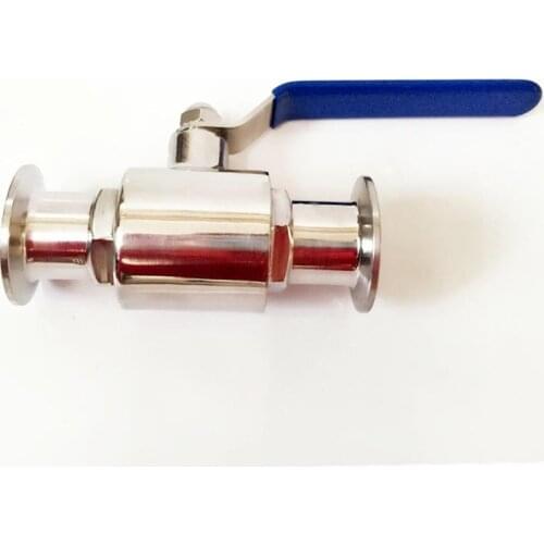 Fit 89mm Pipe OD x 3.5" Tri Clamp Sanitary Ball Shut Off Valve SUS 304 Stainless Beer Brewing Home