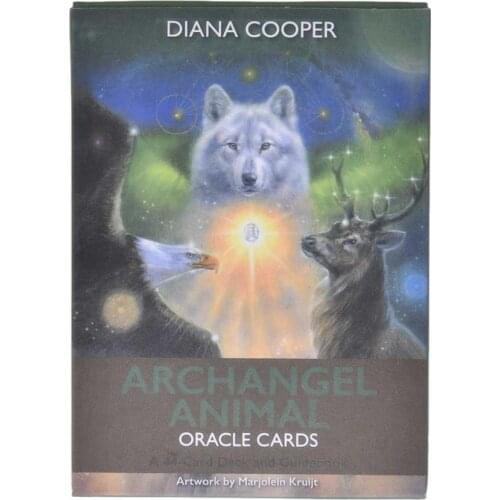 Oracle Tarot Cards Archangel Animal Interactive Board Card Game English Divination Tarot Family Party Playing Cards