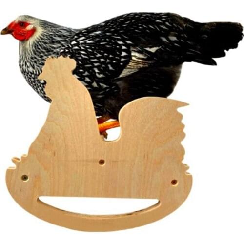 Coop Chicken Rocking Roosting Bar Solid Strong Natural Wooden Swing Ladder Perch Toy for Roosters Pollos Baby Chicks