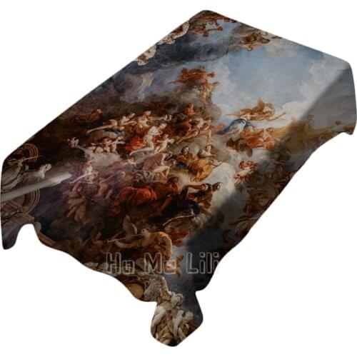 Mythical Tablecloth Art Interior And Outdoor Decoration In Versailles, France