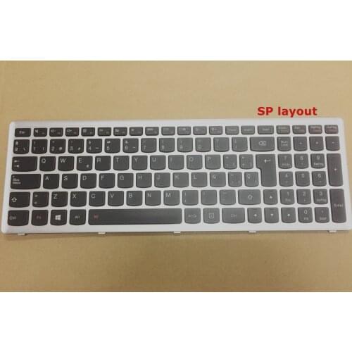 New for Lenovo Ideapad Z500 Z500A Z500G P500 SP LA keyboard Backlit 25206561 Latin Spanish Teclado