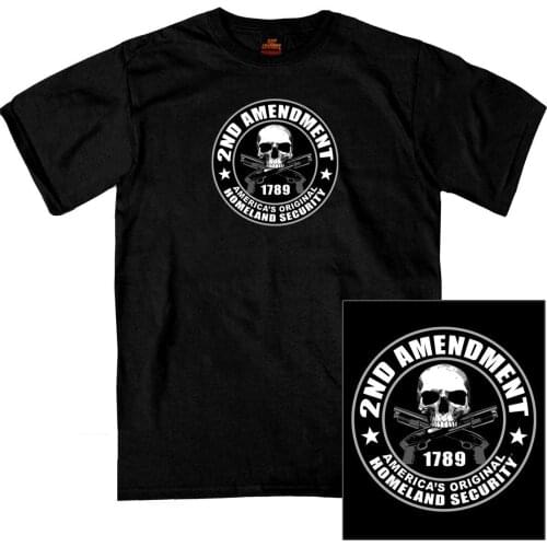 2019 New MenS 2nd Amendment 1789 Americas Original Homeland Security Shirt #D1158 Tee Shirt