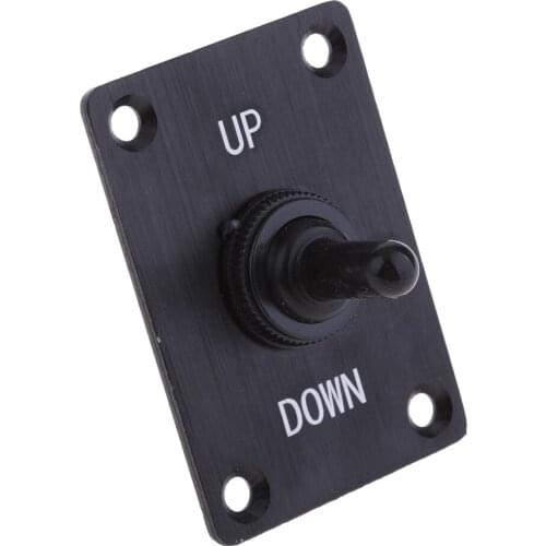 Rocker Switch Panel 3 Pin 3 Position ON/OFF/ON Boat Rocker Switch 15A/250V AC for Marine Boat