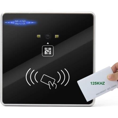 Biometrics12V Barcode 2D QR Code Reader Access Control Reader RS232 RS485 Wiegand Scanner For Access Control And Parking System