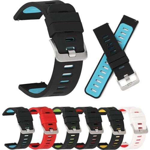20 22mm SIlicone Watchband For Garmin Venu 2 Venu2 SQ Sport Quick fit Bracelet Strap Band for Garmin Vivoactive 4 3 Music Correa