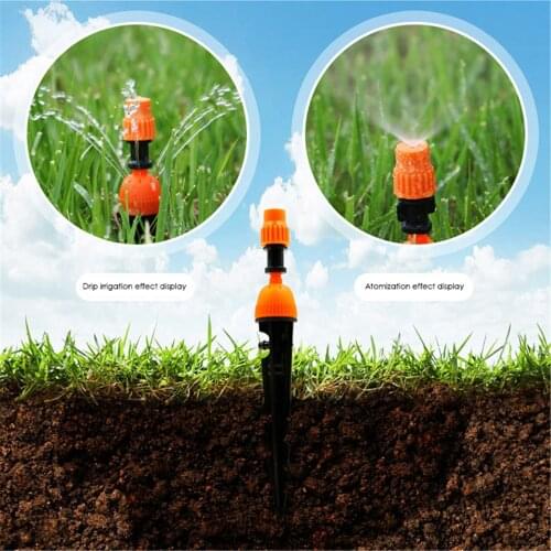 Garden Watering System,Micro Irrigation System Plant Lawn Garden Watering Hose Spray Sprinkler Kit