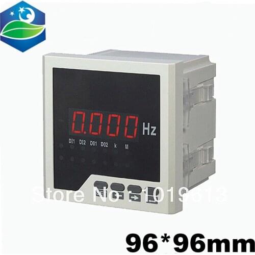 LED ac digital frequency meter panel meter