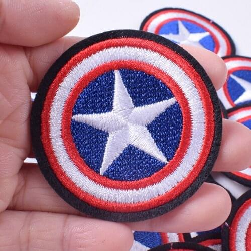5Pcs Cloth Star Patch Stickers Iron On Clothing Accessories Clothes Patch Stickers Patch Size 5CM
