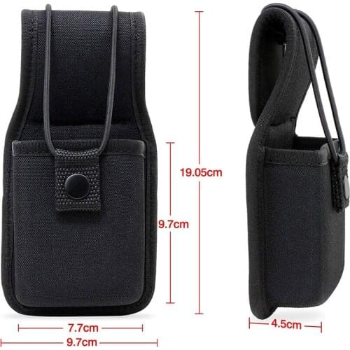 Universal Nylon Radio Case Holder Holster Pouch Bag for Radios Walkie Talkies Molle Radio Pouch