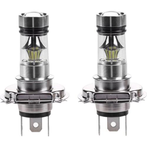 VODOOL 2pcs H4 LED Headlight 33SMD 2828 100W White Car Fog Light Driving Lamp Bulb Luminous Flux 900 LM Color Temperature