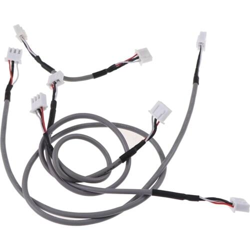 XH2.54 3P 3pins audio signal 2.0 channel shielding input cable for HiFi Power amplifier board tuner 5pcs