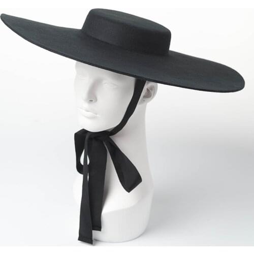 202011-HH8131 winter wool fashion model Show style leisure lady fedoras cap women hat