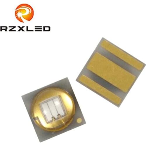 10Pcs/Lot LED 3V 3W 3535Package Ultraviolet UVA 365nm 395nm 405nm For Money Detecting Machine