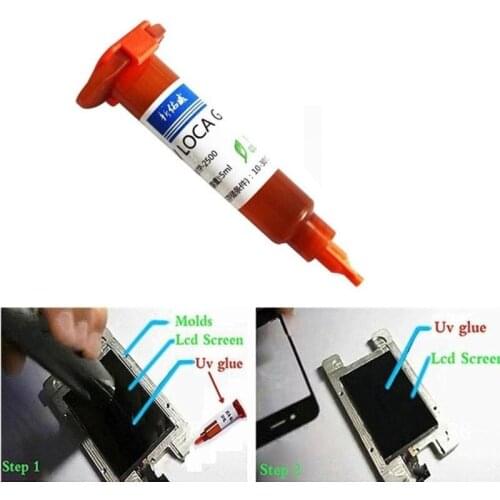 5ML TP-2500 UV Glue LOCA Liquid Optical Clear Adhesive for Phone LCD Screen Repair Tool