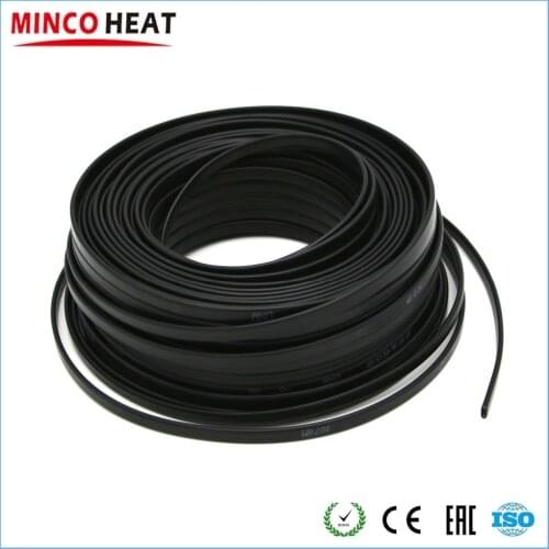 50m Anti-Freeze Protection Self-regulating Heating Cable 220V 20W/m Flame Retardant Cable