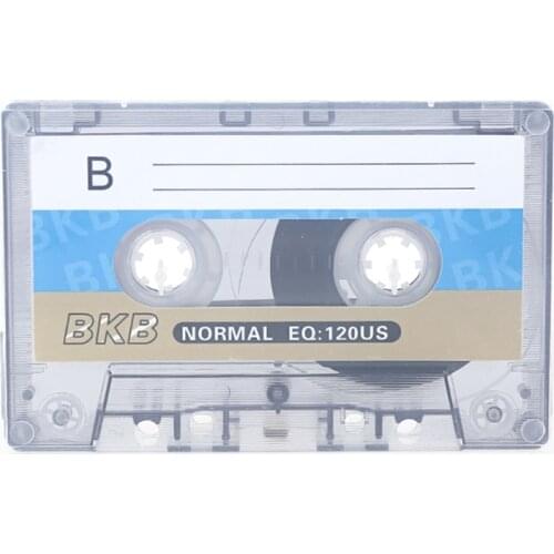 60 Minutes Standard Cassette Blank Tape Player Empty Magnetic Tape Recording ABCD