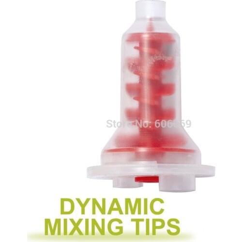 Ange Aile Free Shipping 40pcs Dentist Dental Intraoral mixing tips/ Impression Materials / Silicon Rubber Head / Mixing Tips