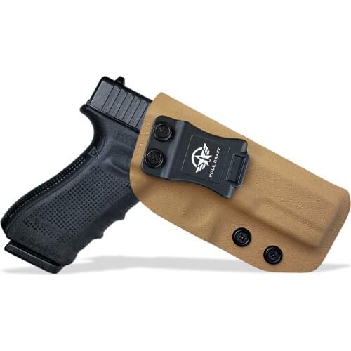 Glock 17 Holster IWB Kydex Holster Custom Fit:Glock 17 / Glock 22 / Glock 31 (Gen 1-5) Pistol - Inside Waistband Concealed Carry