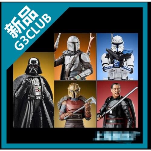 3.75 Inch Star Wars Rogue One TVC Darth Vader REX The Mandalorian CARA Wars Moff Gideon Model Collection for Kid Toys Gift
