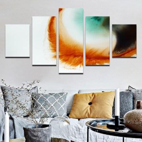 Minimalist color ribbon abstract art modern Nordic style decorative poster canvas printing painting home living room decoration