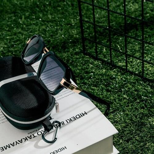 Yvan New Sunglasses Cloud Wave Cotton Frosted Soft Texture Half Frame Coating Eyewear Women Sun Glasses Brand Designer