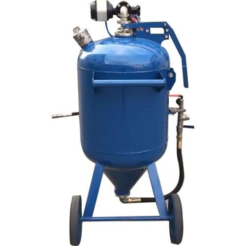 Dustless sand blasting pot 300L dustless sandblaster
